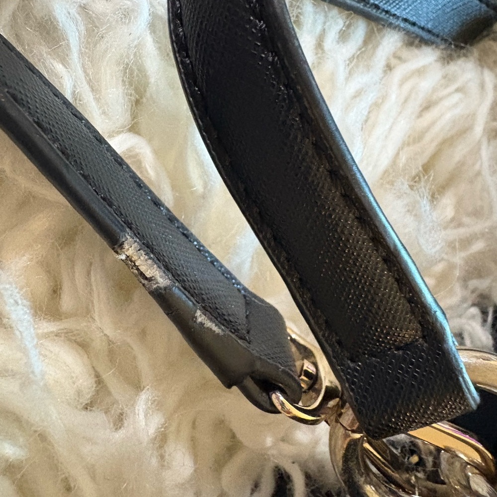 DKNY Black Shoulder Bag with Adjustable Strap - Picture 9 of 11